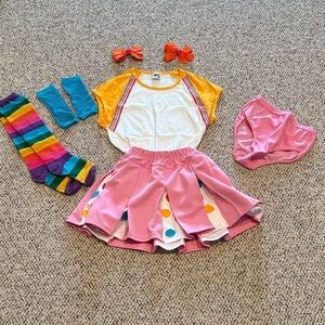 Colorful Teen Costume/Dance Set